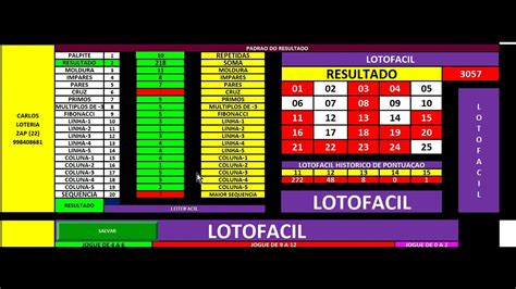 lotofácil 3057 resultado - resultado lotofácil giga sena